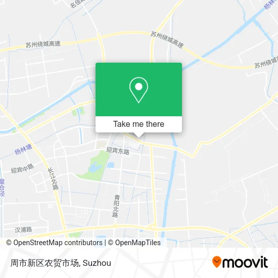 周市新区农贸市场 map