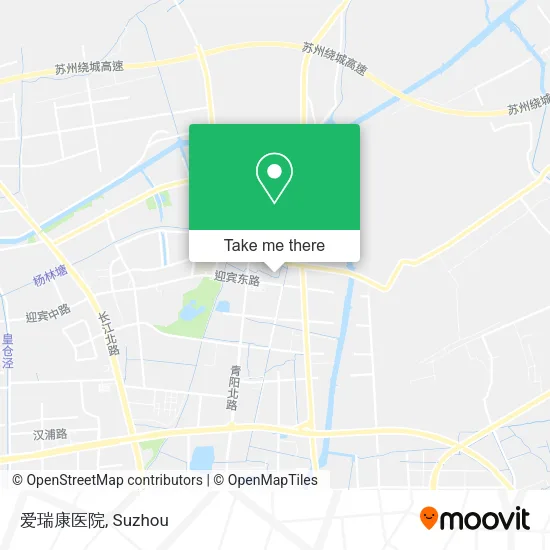爱瑞康医院 map