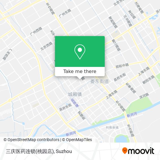 三庆医药连锁(桃园店) map