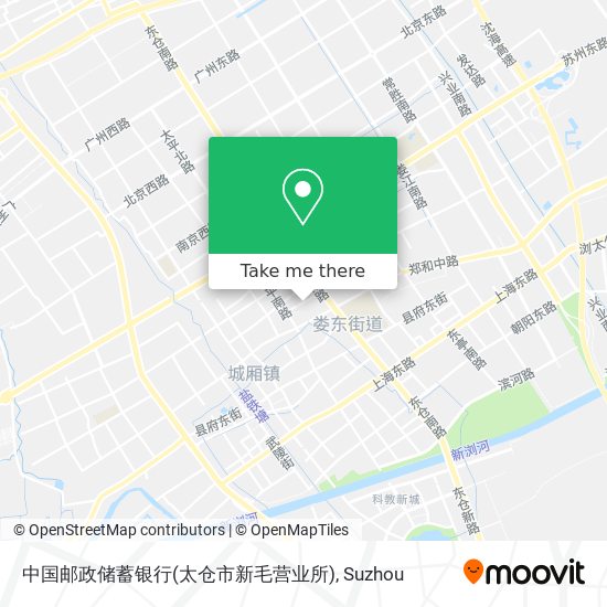 中国邮政储蓄银行(太仓市新毛营业所) map