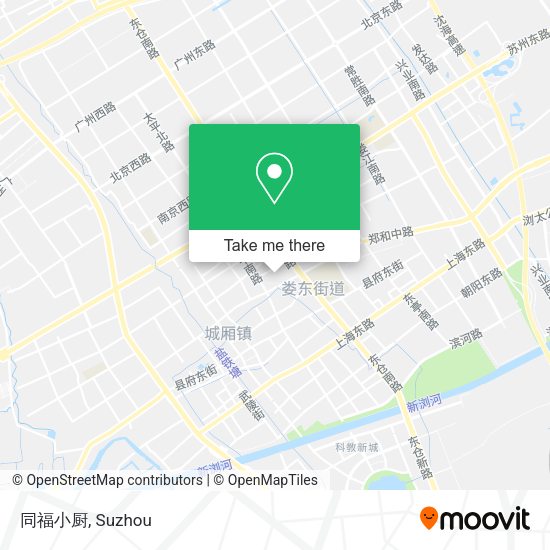 同福小厨 map
