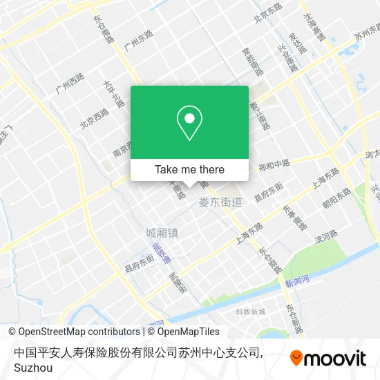 中国平安人寿保险股份有限公司苏州中心支公司 map
