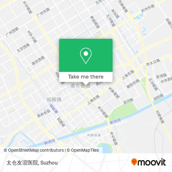 太仓友谊医院 map