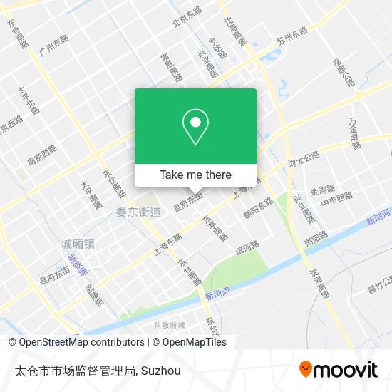 太仓市市场监督管理局 map
