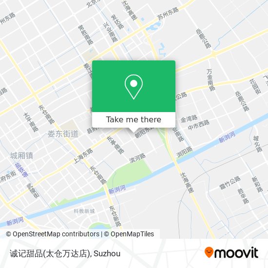 诚记甜品(太仓万达店) map