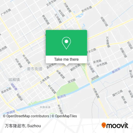 万客隆超市 map