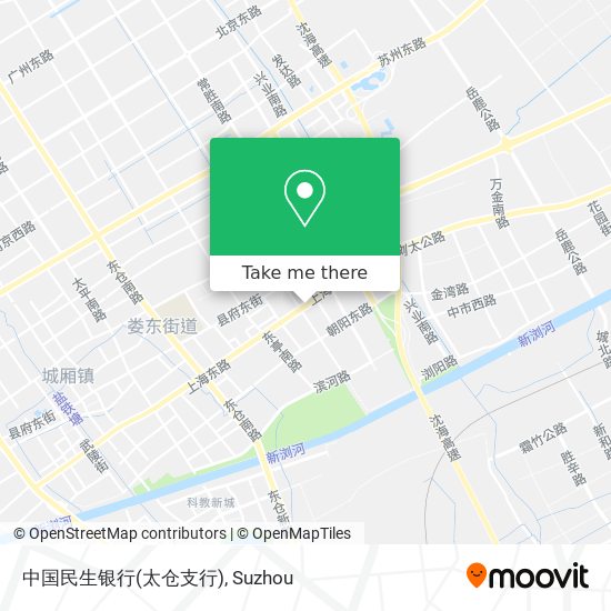 中国民生银行(太仓支行) map