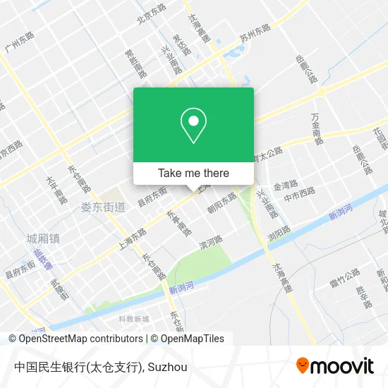 中国民生银行(太仓支行) map