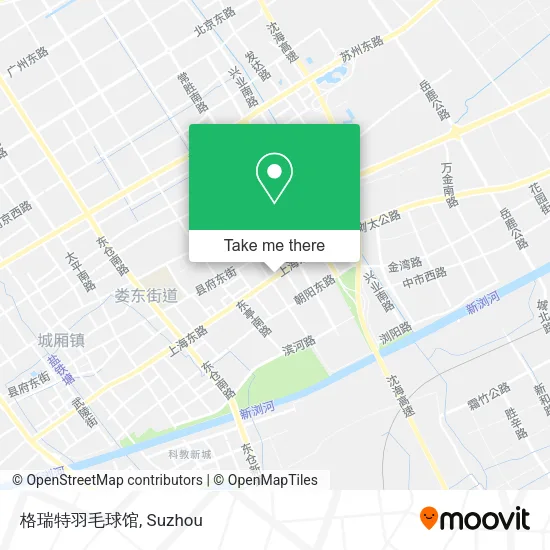 格瑞特羽毛球馆 map