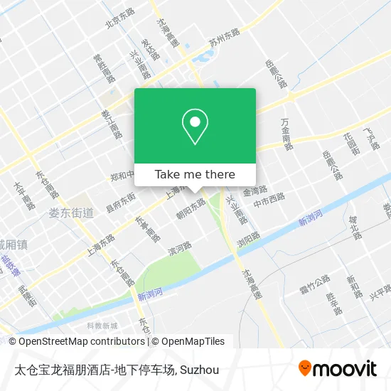 太仓宝龙福朋酒店-地下停车场 map