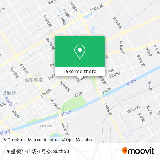 东盛·商业广场-1号楼 map