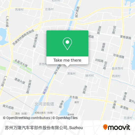 苏州万隆汽车零部件股份有限公司 map