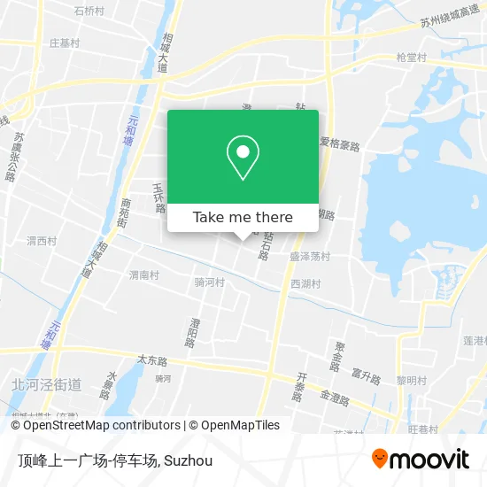 顶峰上一广场-停车场 map