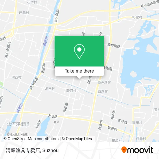 渭塘渔具专卖店 map