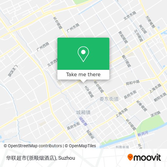 华联超市(浙顺烟酒店) map