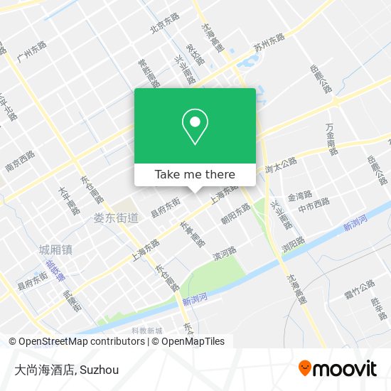 大尚海酒店 map