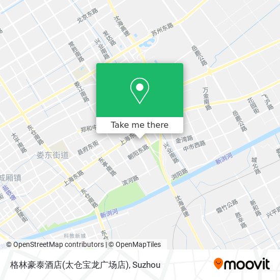 格林豪泰酒店(太仓宝龙广场店) map