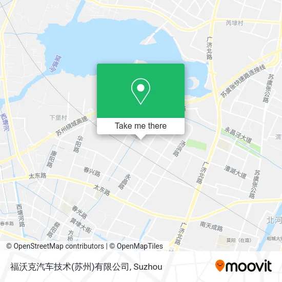 福沃克汽车技术(苏州)有限公司 map