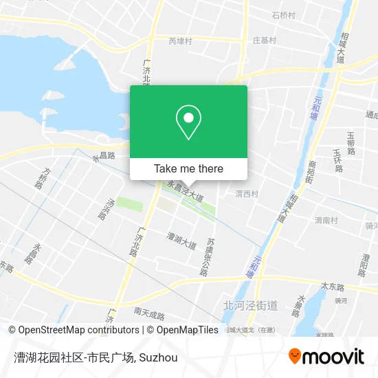 漕湖花园社区-市民广场 map