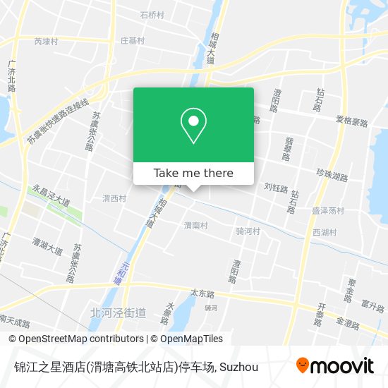 锦江之星酒店(渭塘高铁北站店)停车场 map