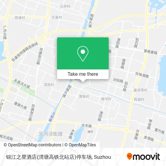 锦江之星酒店(渭塘高铁北站店)停车场 map