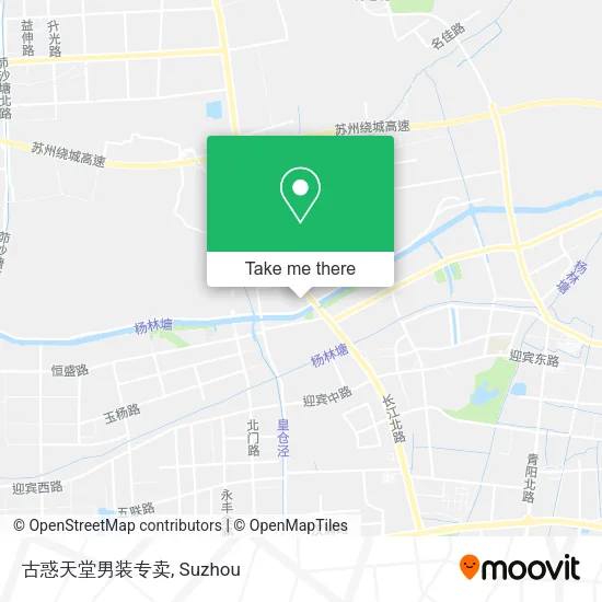古惑天堂男装专卖 map