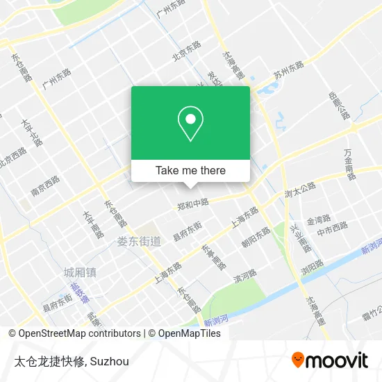 太仓龙捷快修 map