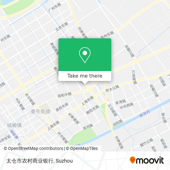 太仓市农村商业银行 map