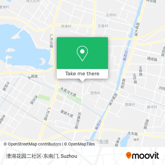 漕湖花园二社区-东南门 map