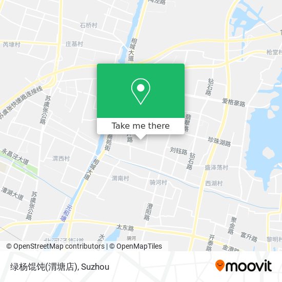 绿杨馄饨(渭塘店) map