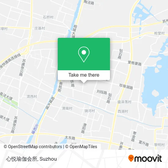 心悦瑜伽会所 map