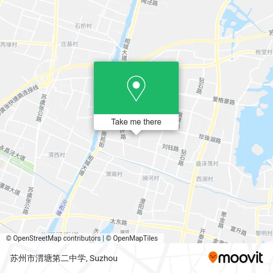 苏州市渭塘第二中学 map
