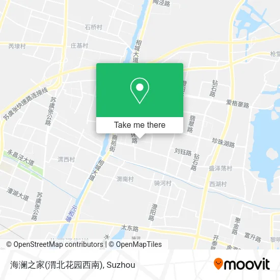 海澜之家(渭北花园西南) map