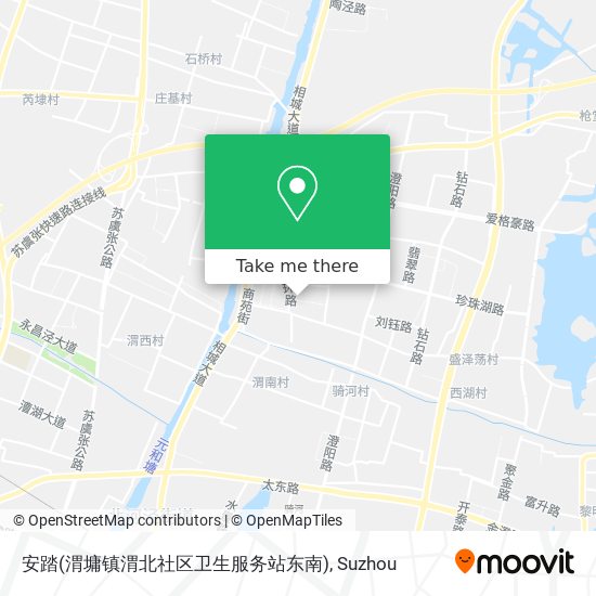 安踏(渭墉镇渭北社区卫生服务站东南) map