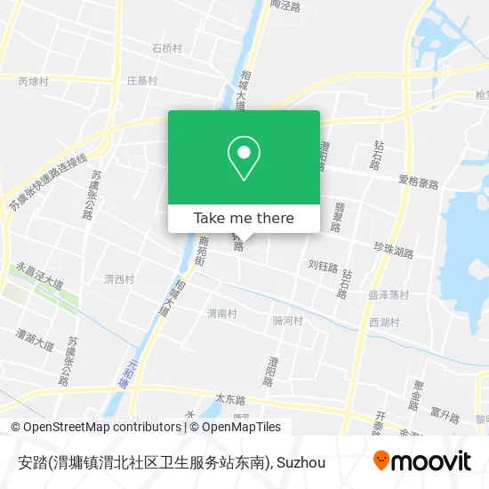 安踏(渭墉镇渭北社区卫生服务站东南) map