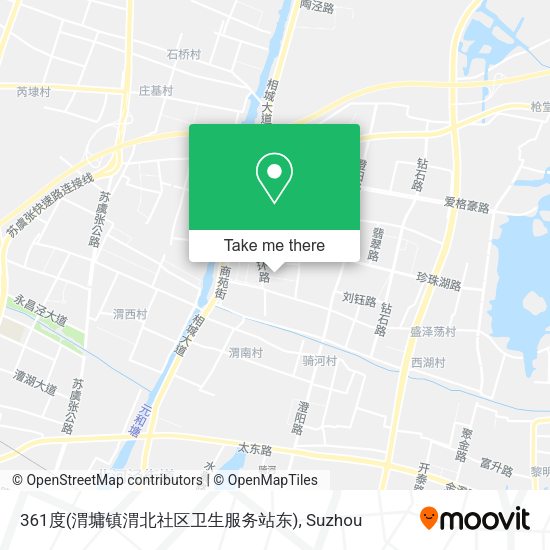 361度(渭墉镇渭北社区卫生服务站东) map