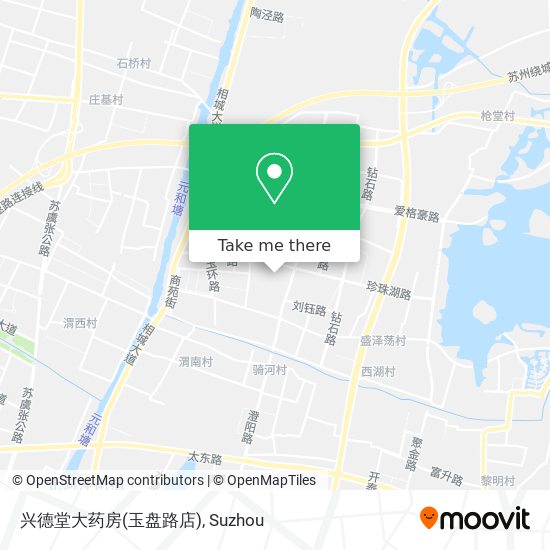 兴德堂大药房(玉盘路店) map