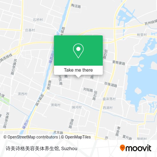 诗美诗格美容美体养生馆 map