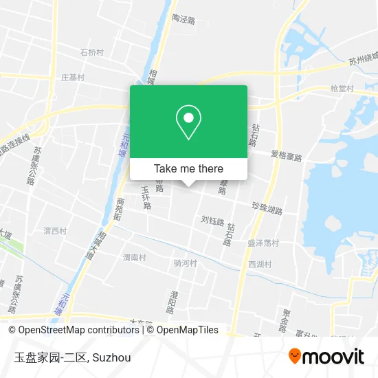玉盘家园-二区 map