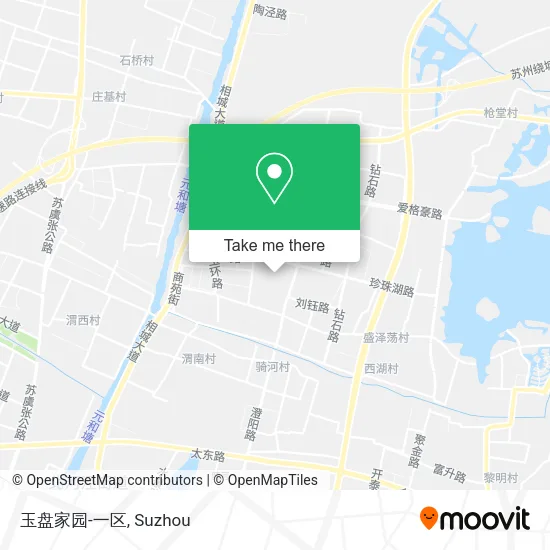 玉盘家园-一区 map