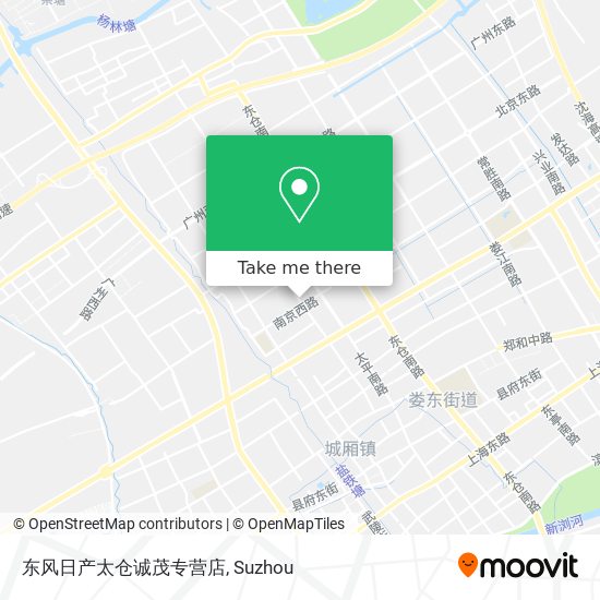 东风日产太仓诚茂专营店 map