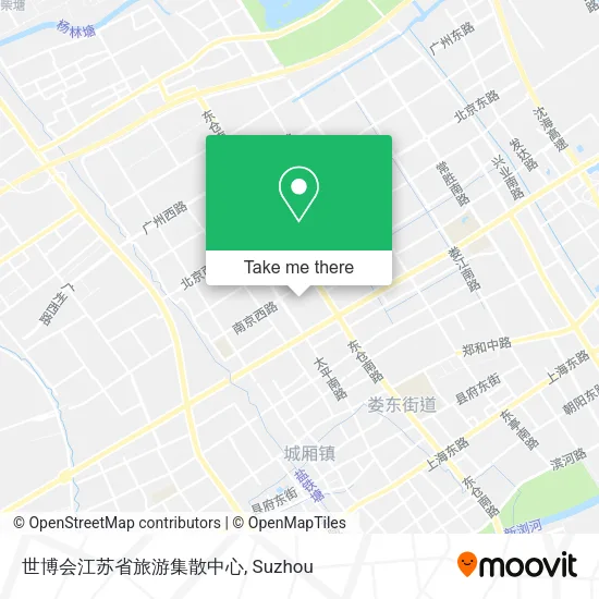 世博会江苏省旅游集散中心 map