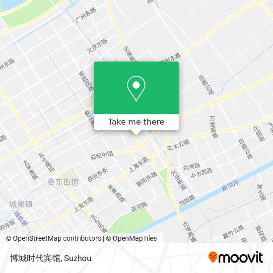 博城时代宾馆 map