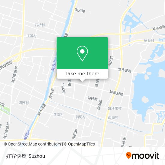 好客快餐 map