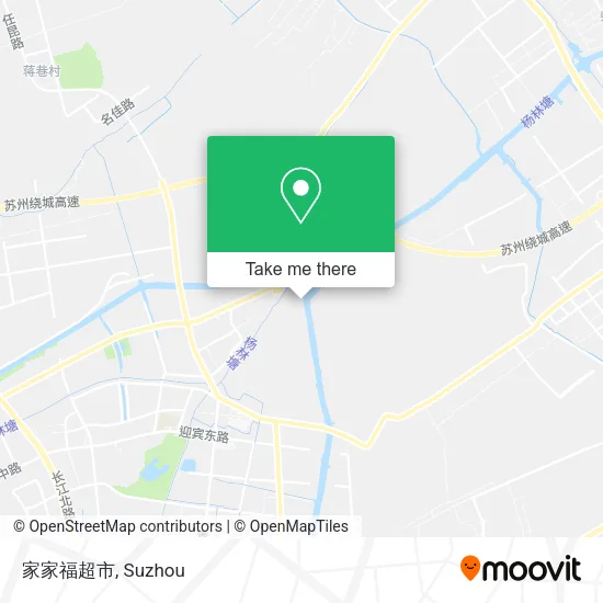 家家福超市 map