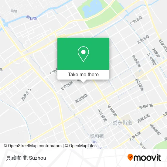 典藏咖啡 map