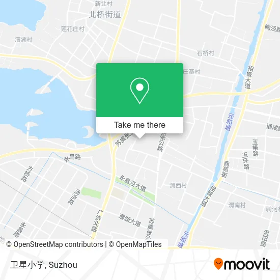 卫星小学 map