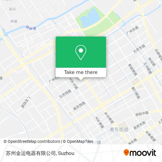 苏州金运电器有限公司 map