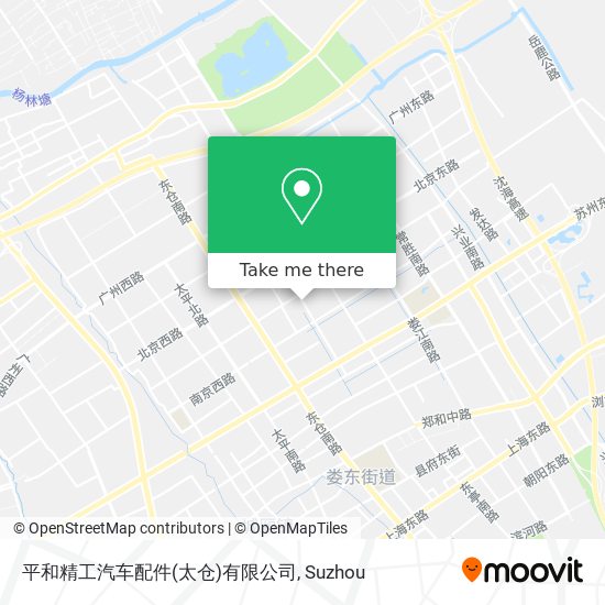 平和精工汽车配件(太仓)有限公司 map