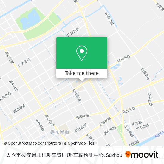 太仓市公安局非机动车管理所-车辆检测中心 map